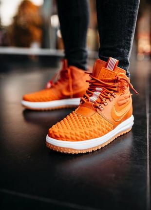 Nike dukb00t 17 “orange” 🆕 мужские кроссовки найк дакбут 🆕 оранжевые3 фото