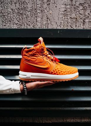 Nike dukb00t 17 “orange” 🆕 мужские кроссовки найк дакбут 🆕 оранжевые2 фото