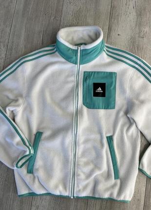 Куртка-теедди adidas оригинал4 фото