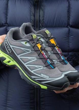 Salomon xt-6 grey\salt5 фото