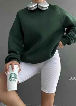 Костюм двойка (велосипедки и oversize свитшот)