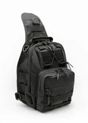 Качественная тактическая сумка, укрепленная мужская сумка, рюкзак тактическая слинг2 фото