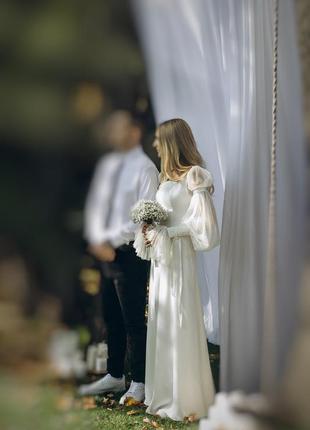 Авторська весільна сукня3 фото