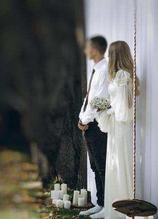 Авторська весільна сукня4 фото