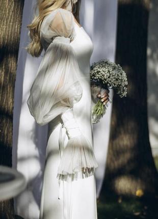 Авторська весільна сукня8 фото