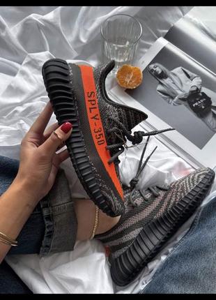 Yeezy boost 350 v2 carbone beluga  reflective1 фото