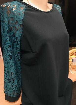 Жіноча сукня смарагдового кольору!6 фото