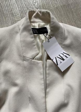 Zara пилжак, жакет, блейзер, кардиган, удлиненный пиджак, уллиненный блейзер3 фото