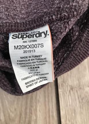 Светр superdry реглан кофта новий свитер лонгслив стильный  худи пуловер актуальный джемпер тренд2 фото