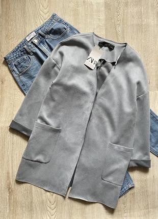 Zara пиджак, жакет, блейзер, кардиган, замшевый пиджак, ветровка3 фото