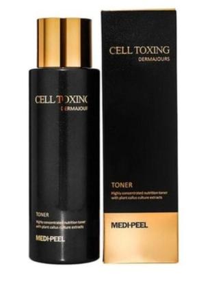 Тонер для лица омолаживающий со стволовыми клетками medi-peel cell toxing dermajours toner 250ml