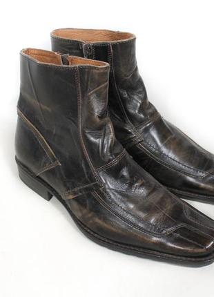 Lavorazione artigiana винтажные итальянские вестерн ботинки кожаные унисекс y2k размер 403 фото