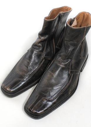 Lavorazione artigiana винтажные итальянские вестерн ботинки кожаные унисекс y2k размер 406 фото