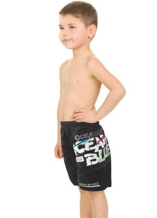 Плавки-шорти для хлопців aqua speed ​​david 2097 чорний дит 134-140см3 фото