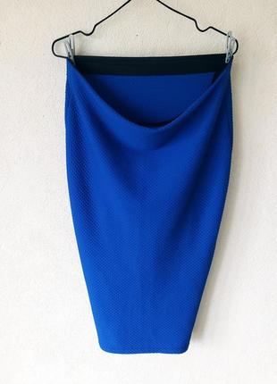 Текстурированная миди юбка карандаш на комфортной талии select 14 uk2 фото
