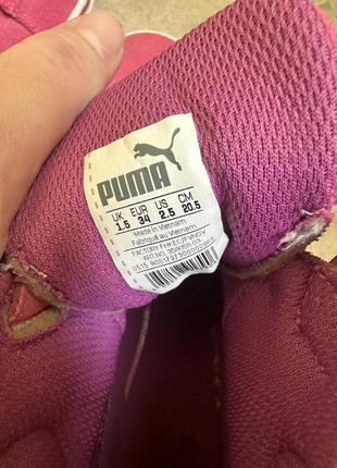 Высокие кроссовки puma оригинал, размер 34, стелька 20,5 см4 фото