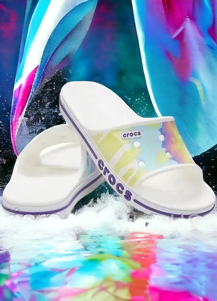 Crocs bayaband tie-dye mania оригинал сша