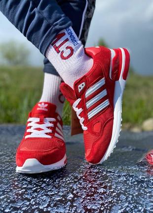 Adidas zx 750 🆕 мужские кроссовки адидас 🆕 красные4 фото