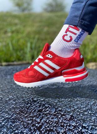 Adidas zx 750 🆕 мужские кроссовки адидас 🆕 красные6 фото