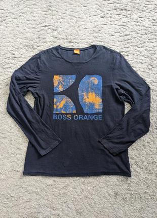 Легкая кофта hugo boss orange, size l, плечи 47 подмышки 55 рукав 67 длина 72