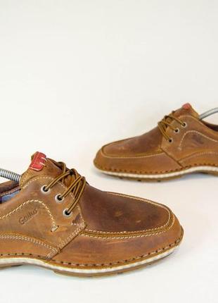 Gallus мужские кожаные кроссовки оригинал! размер 41-42 27 см4 фото