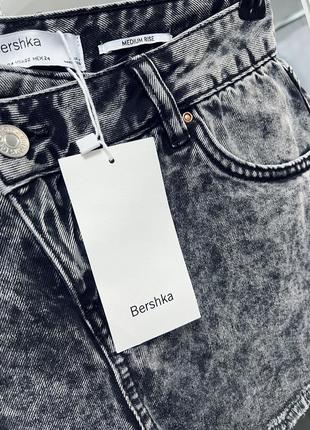 Джинсові шорти bershka, розміри xs, s4 фото