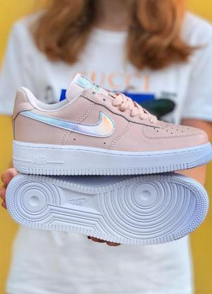 Nike air force one pink женские кроссовки найк2 фото