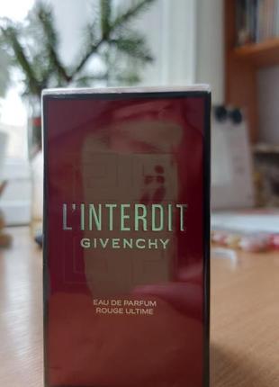 Givenchy l’interdit rouge ultime