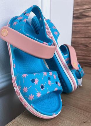 Дитячі сандалі crocs sandal kids crocband/bayaband лідер продажів3 фото