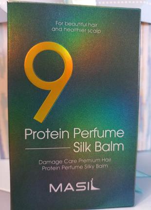 Парфумовани бальзам для волосся з протеїнами masil protein perfume silk balm, 180 ml1 фото