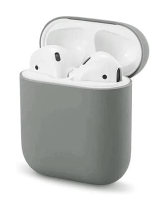 Сіліконовий чохол casp на кейс apple airpods 1/2