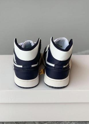 Nike jordan blue white9 фото