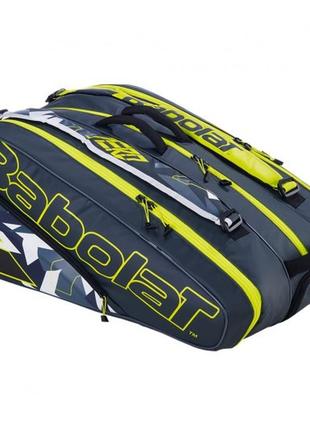 Чохол babolat rh x 12 pure aero grey/yellow/white