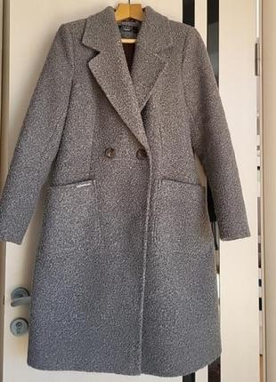 Пальто шерстяное альпака шерсть1 фото
