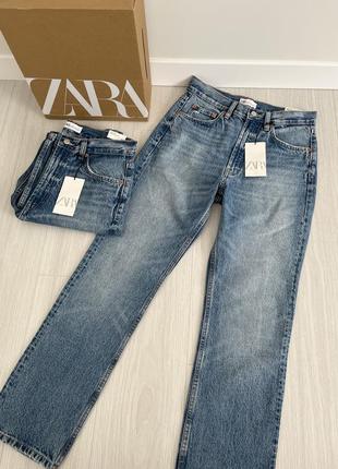 Джинси zara straight2 фото