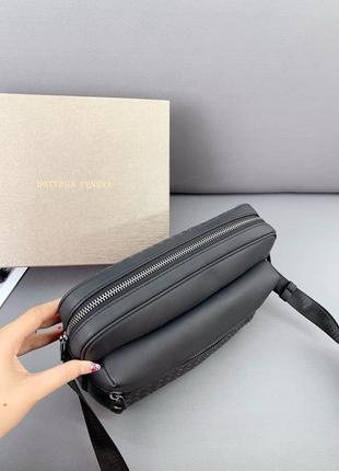 Мужская сумка через плечо bottega veneta ботега барсетка4 фото