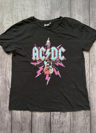 Мерч футболка ac/dc