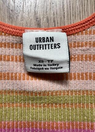 Топ в смужку з декольте urban outfitters uo 🛍️1+1=3🛍️5 фото