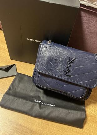 Сумка saint laurent niki baby ysl