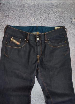 Чорні преміальні широкі штани джинси diesel ronhar italy (оригінал)4 фото