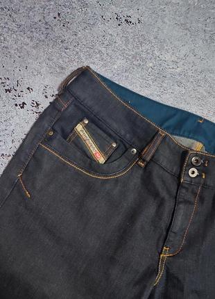 Чорні преміальні широкі штани джинси diesel ronhar italy (оригінал)5 фото