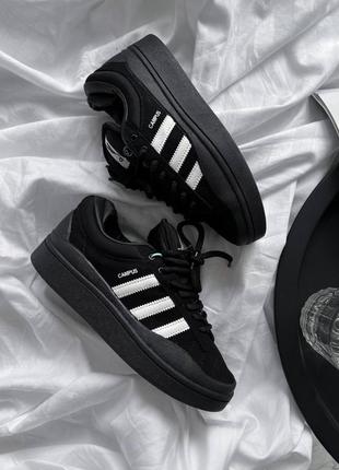 Женские кроссовки adidas bad bunny x campus black, которые подойдут под дорогой твой образ