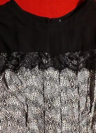 Стильное легкое натуральное платье dorothy perkins из вискозы с шифоновым верхом6 фото