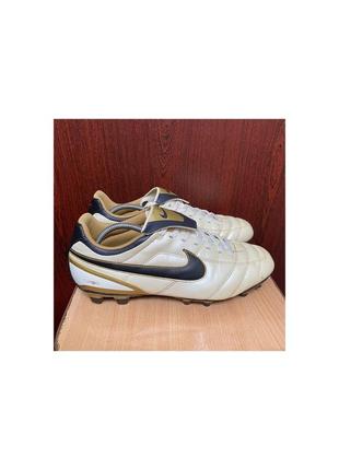 Мужские бутсы nike timempo natural ii fg