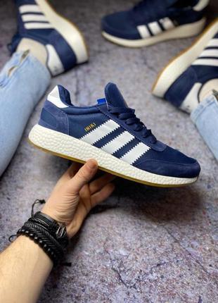 Adidas iniki blue  🆕 мужские кроссовки адидас иники 🆕 синие с белым