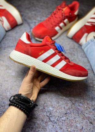 Adidas iniki red/white 🆕 чоловічі кросівки адідас иники 🆕 червоні/білі