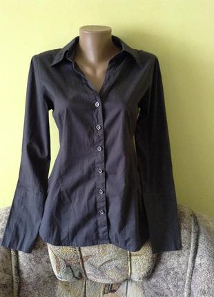 Блузки та сорочки серій-темно розмір-381 фото