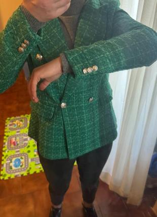 Твідовий піджак під zara на підкладці