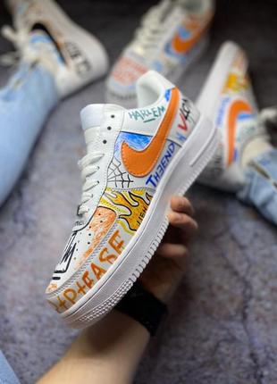 Nike air forсe 1 low pauly x vlone pop 🆕 женские кроссовки найк аир форс 🆕3 фото