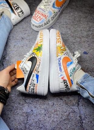 Nike air forсe 1 low pauly x vlone pop 🆕 женские кроссовки найк аир форс 🆕6 фото